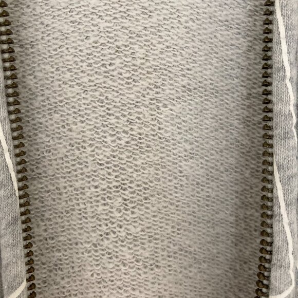 Nike logo heathered gray zip hoodie - Picture 12 of 13